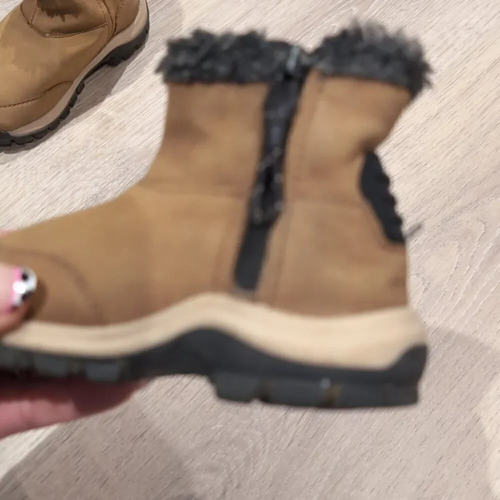 Zara brown boots for baby toddler size 5 toddler